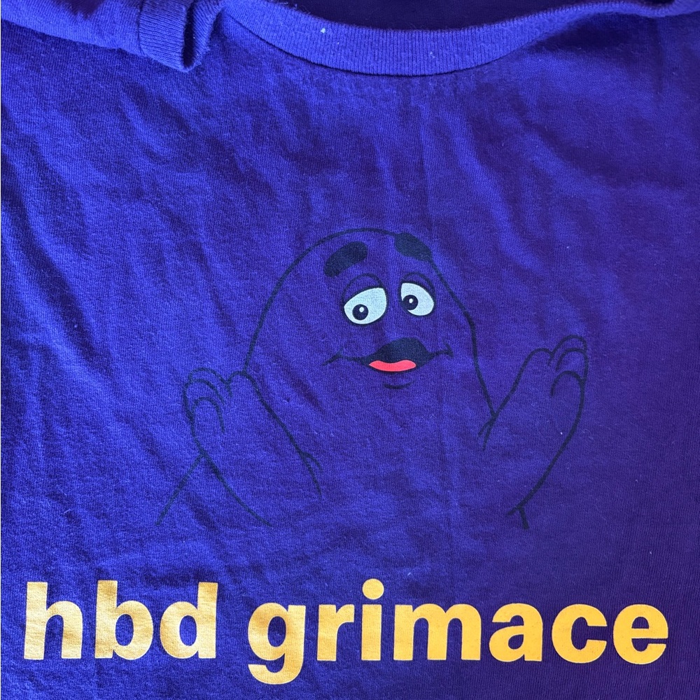 Purple Tee Grimace